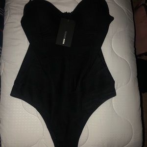 Fashion Nova Black Bodysuit